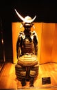 Ancient samurai warrior harness in dramatic light