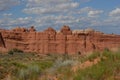 Ancient Sandstone Wall