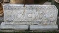 Ancient Sarcophagus in Alanya Museum, Antalya, Turkey