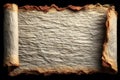 Ancient Scroll Texture for Vintage Themed Designs and Historical Projects Generative AI Royalty Free Stock Photo