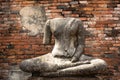 Ancient Sculpture In Ayutthaya