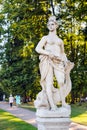 Ancient sculpture in Catherine Park, St. Petersburg, Russia