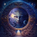 Ancient secrets and sacred wisdom are revealed in the symbolic language of the heavens a tapestry of infinite Zodiac