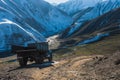 Ancient settlement in the mountains, Xinaliq, Azerbaijan