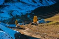 Ancient settlement in the mountains, Xinaliq, Azerbaijan