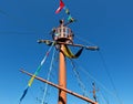 Ancient ship mast