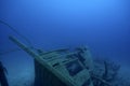 Ancient Ship-Wreck underwater