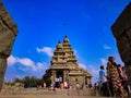 Ancient shore temple build by The King Pallava of South India