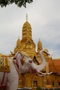 Buddhavas of the Substanceless Universe main stupa. Muang Boran, the Ancient City. Bangpoo. Samut Prakan province. Thailand Royalty Free Stock Photo