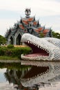 Detailed view of Sumeru mountain. Muang Boran, the Ancient City. Bangpoo. Samut Prakan province. Thailand