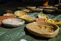 Ancient Sicilian ceramic molds for jam