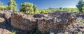 The ancient Silver Mines near Lavrion, Peleponnes, Greece Royalty Free Stock Photo