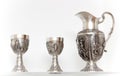 Ancient silver tableware