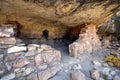 An Ancient Sinagua Cliff Dwelling Royalty Free Stock Photo