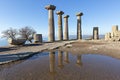 Ancient sites of Assos on the Aegean Sea, Turkey