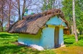 The ancient Slavic clay house, Pereiaslav Scansen, Ukraine