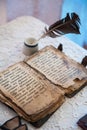 Ancient Slavonic prayer book