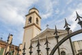 Ancient small church gate detail in Rovigo Royalty Free Stock Photo