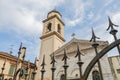 Ancient small church gate detail in Rovigo 3 Royalty Free Stock Photo