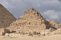 Ancient small pyramid in Egypt