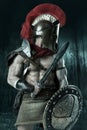 Ancient soldier or Gladiator Royalty Free Stock Photo