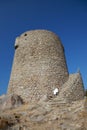 Ancient Spanish tower at Vignola Mare