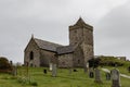 Ancient St. Clement`s Church, Rodel on Isle of Harris, Scottland.