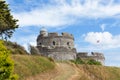 Ancient St Mawes castle in Carnwall England UK Royalty Free Stock Photo