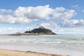 Ancient St Michael`s Mount castle in Cornwall England UK Royalty Free Stock Photo