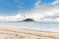 Ancient St Michael`s Mount castle in Cornwall England UK Royalty Free Stock Photo