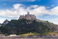 Ancient St Michaels Mount castle Cornwall England Royalty Free Stock Photo