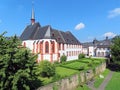 Ancient St. Nikolaus hospital known as Cusanusstift in Bernkastel-Cuez Moselle Valley Germany