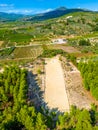 Ancient Stadium of Nemea in Greece Royalty Free Stock Photo