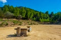 Ancient Stadium of Nemea in Greece Royalty Free Stock Photo