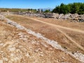 Ancient stadium in Perge. Turkey. Antalya