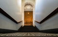 Ancient Staircase of Historical old Building. Interior of The National portrait gallery Royalty Free Stock Photo