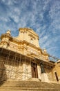 Ancient stairs in the castle Rabat (Victoria) Royalty Free Stock Photo