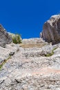Ancient stairs leading to Areopagus Hill Royalty Free Stock Photo