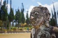 Ancient statue of Bali mythology