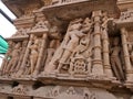 Ancient statue built on the dome of the temple of Osia