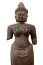 Ancient statue, Cambodia Royalty Free Stock Photo