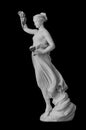 Ancient statue. Hebe sculpture of Antonio Canova in the State Hermitage Museum. Masterpiece isolated photo with clipping