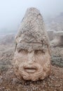 Ancient statue of Heracle at Nemrut mount, Turkey Royalty Free Stock Photo