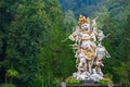 Ancient statue of Kumbakarna in Bedugul botanical garden, Bali, Indonesia