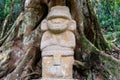Ancient Statue in San Agustin Royalty Free Stock Photo
