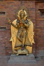 Ancient statue of Vishnu