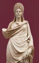 Ancient statue of a woman from Aphrodisias, Aydin, Turkey Royalty Free Stock Photo