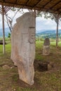 Ancient statues at Alto de Lavapatas site