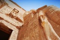 Ancient statues and artifacts of Abu Simbel, Egypt