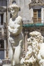 Praetorian Fountain on Piazza Pretoria in Palermo, Italy